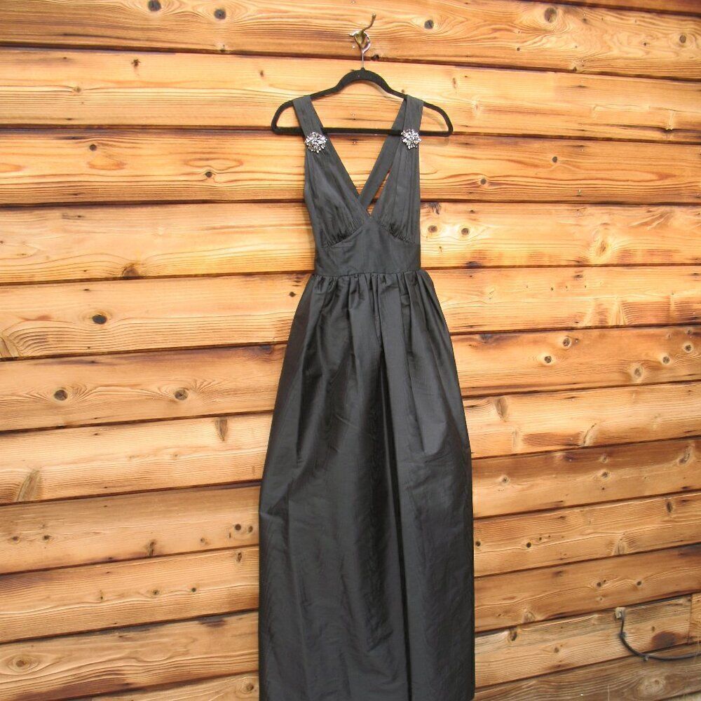 Sachin + Babi Womens Black Kenzia Gown - Picture 7 of 13